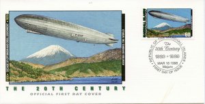 Marshall Islands Scott 654n FDC Post Marked in Majuro with Calle Cachet