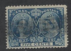 CANADA SC# 54 F-VF U 1897
