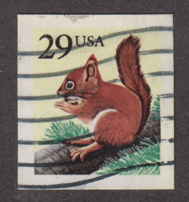 United States 2489 Red Squirrel 1993