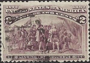 # 231 BROWN VIOLET USED LANDING OF COLUMBUS SCV-0.30