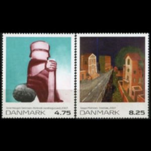 DENMARK 2007 - Scott# 1386-7 Modern Arts Set of 2 NH