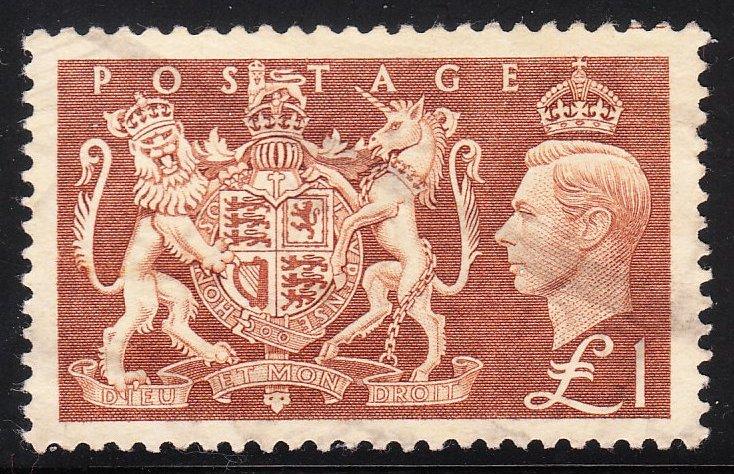 Great Britain 289 -  FVF used - CV $22.50