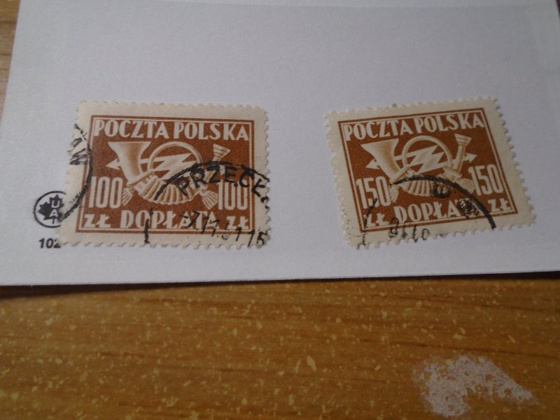 Poland  #  J114-15  used