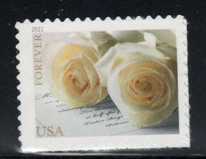 4520 * WEDDING ROSES  * U.S. Postage FOREVER Stamp  MNH