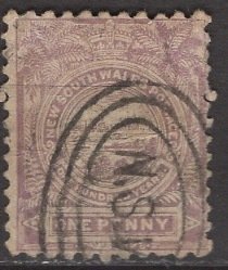 Australian States - New South Wales 1888; Sc. # 77; Used Single Stamp