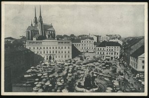 Brno Occupied Czechoslovakia Bohemia & Moravia 1944 WWII Germany Postal Card