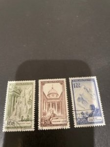 Czechoslovakia sc 740,741,743 u