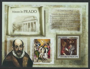 Saint Thomas Scott 1739 MNH! Paintings! El Greco!