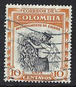 Colombia 652 VFU COFFEE Y905-2