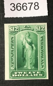 MOMEN: US STAMPS #PR28P3 PROOF ON INDIA LOT #36678