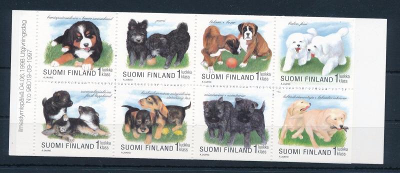 [62312] Finland 1998 Dogs Booklet MNH