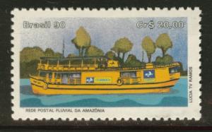 Brazil Scott 2243 MNH** 1990 Amazon riverboat stamp