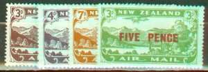 IG: New Zealand C1-4 mint CV $105