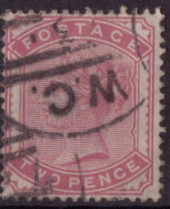 Great Britain  2d Pale Rose SG168