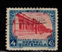 Guatemala - #276 Leislative Building - Used