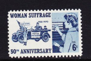 SC1406 Womans Suffrage hinged mint