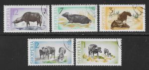 ALBANIA SC# 796-800  FVF/U