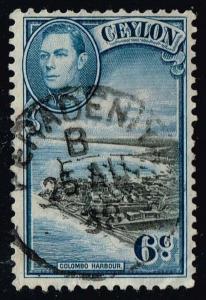 Ceylon #280 Colombo Harbor; Used (0.25)