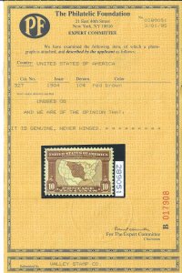 327 MNH F-VF PF Cert.