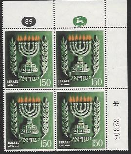 ISRAEL1940s-1950s MNH Block & Plate Blocks  20+ X 2