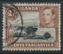 Kenya Uganda Tanganyika SG 145b perf 13 x 12½ Used