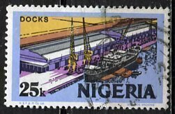 Nigeria; 1973: Sc. # 302: Used Single Stamp