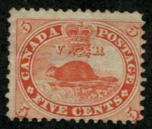 Colony of Canada SC# 15 (SG#32)  Beaver 5c MNG