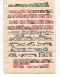 SOUTH AFRICA COLLECTION ON STOCK SHEET MINT/USED
