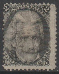 U.S. Scott #93 Jackson Stamp - Used Single