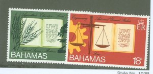 Bahamas #356-7 Unused Single (Complete Set)