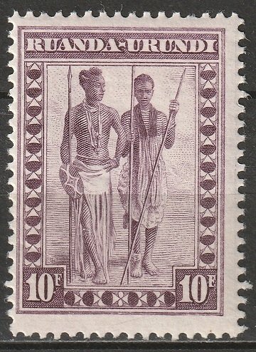 Ruanda-Urundi 1931 Sc 53 MLH*