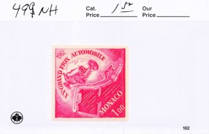MONACO  499    MNH