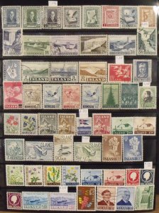 A600   ICELAND   Collection                            Mint/Used