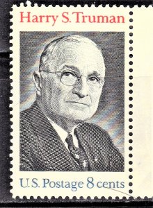 USA  SCOTT #1499  MNH 1973  8c HARRY S.TRUMAN  SEE SCAN