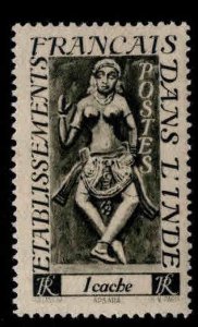 FRENCH INDIA  Scott 212 MH* Apsaras stamp