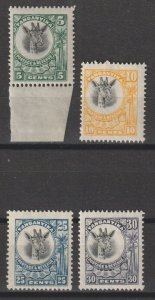 TANGANYIKA 1925 SG 89/92 MNH Cat £42