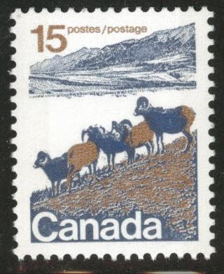 Canada Scott 595 MNH** 1975 mountain sheep stamp