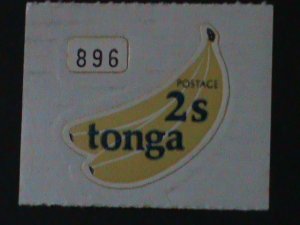 ​TONGA-1978-SC# 430-LOVELY BEAUTIFUL BANANA SHAPE CUT MINT VF-HARD TO FIND