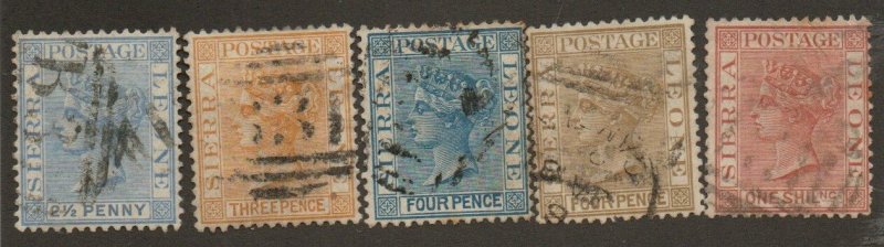 Sierra leone 27-31 Used