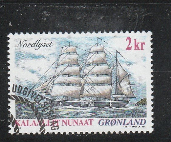 Greenland  Scott#  400  Used  (2002 Haabet Ship)