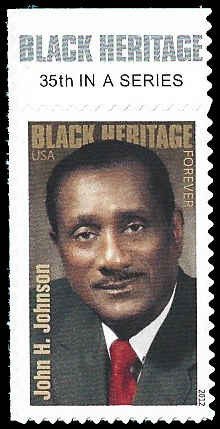 PCBstamps     US #4624 {45c}John H, Johnson, Black Heritage, MNH, (14)