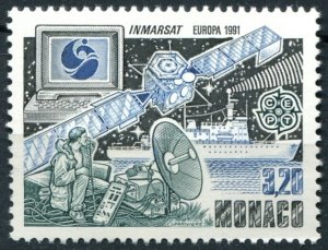 Monaco Sc#1761 MNH, 3.20f multi, Europa (C.E.P.T.) 1991 - Europe in Space (1991)