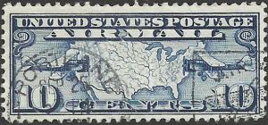 # C7 USED MAP AND TWO MAIL PLANES