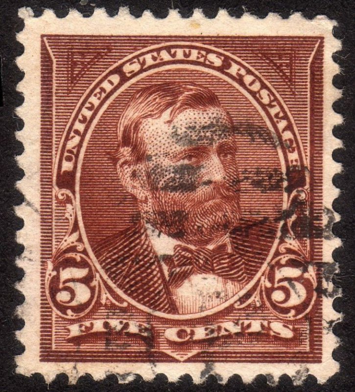 1895, US 5c, Ulysses S. Grant, Used, Sc 270