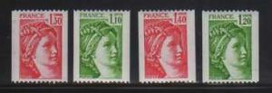 France MNH sc# 1674-1677 2012CV $5.05