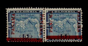 Panama 78c Mint Hinged. Pair