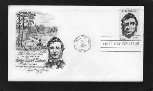 1327 Thoreau, FDC Artmaster cachet
