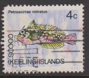 Cocos Islands Sc#11 Used