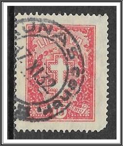 Lithuania #237 Double-barred Cross Used