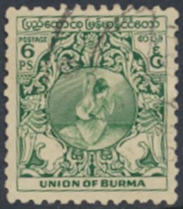 Burma    SC# 103   Used  see details & scans